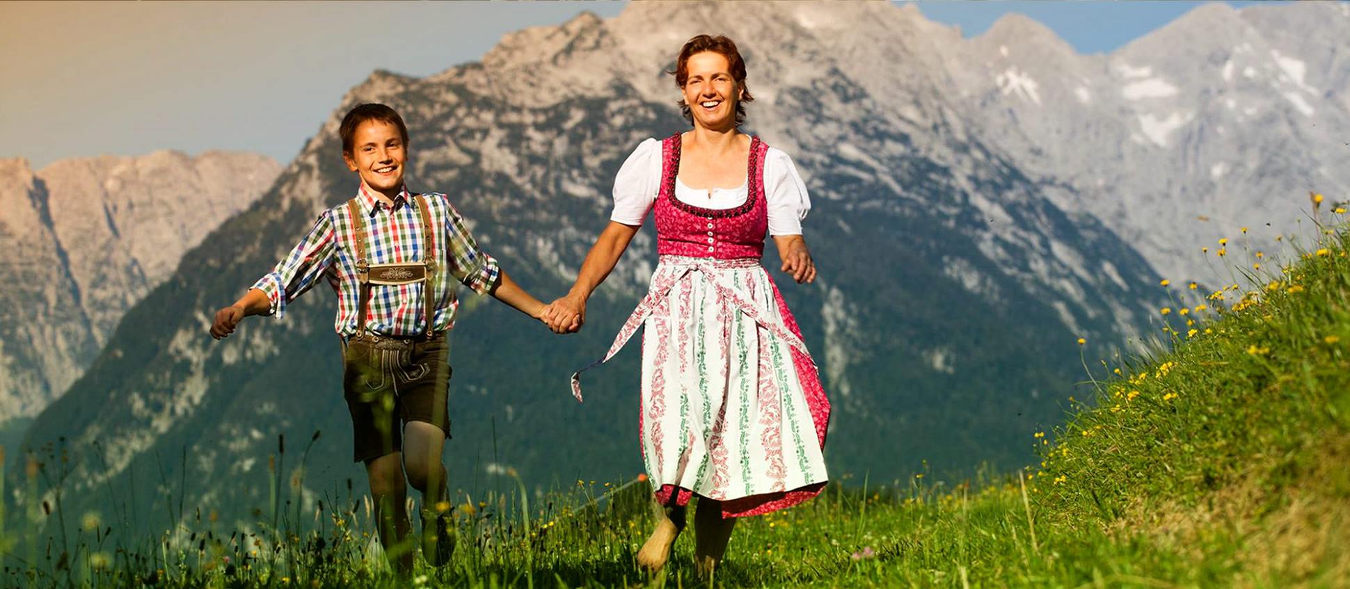 Familie Siller vom Bio-Berggasthof Bachrain in Golling/Scheffau